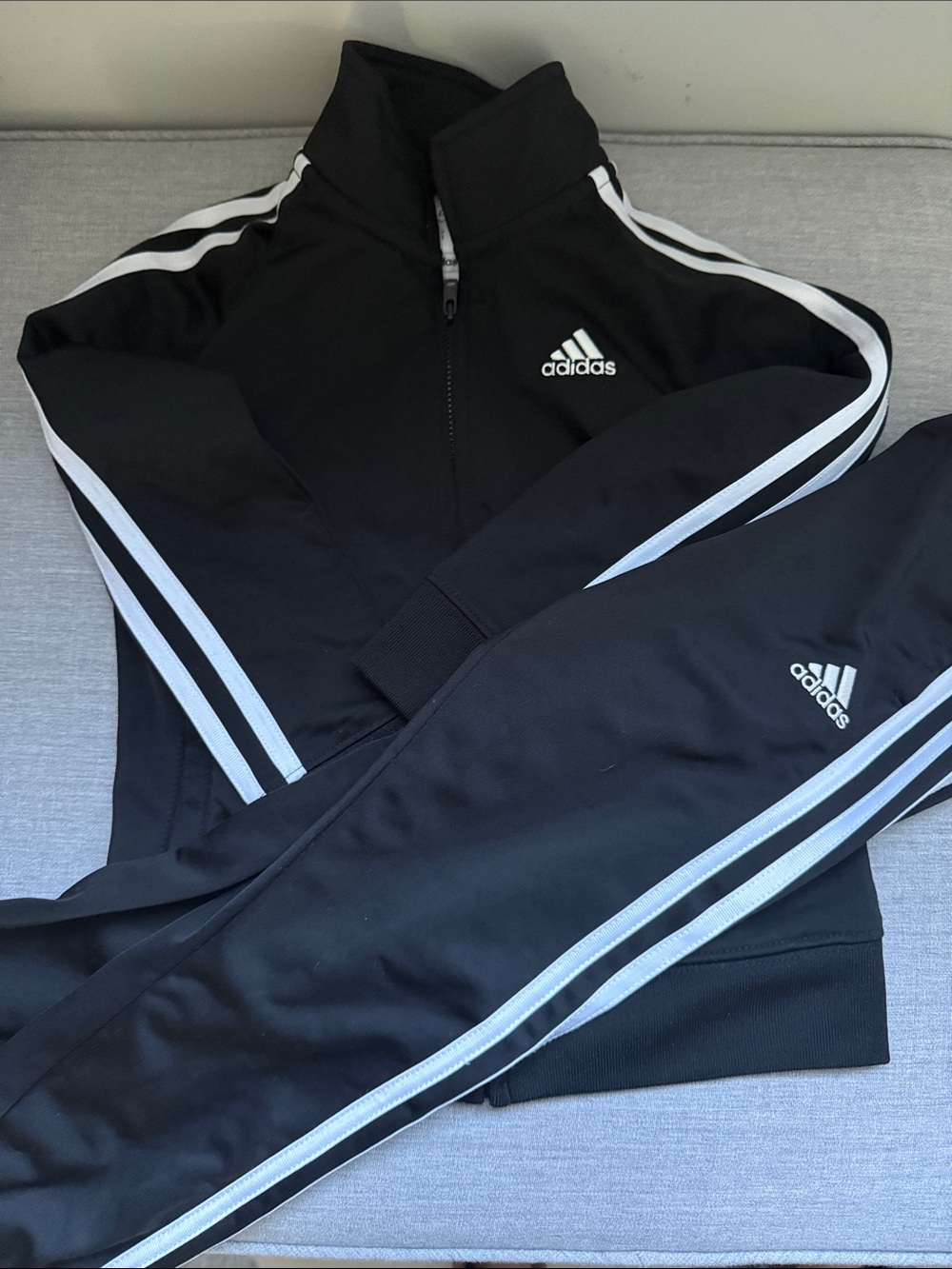 Lot of adidas Kids track suit and 3 pairs of shorts NWOT